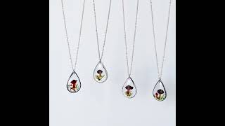 Mushroom Pendants - MOSH Jewelry