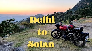 Delhi to solan by road