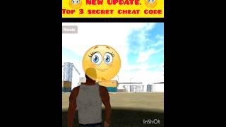 NEW UPDATE KA😱 TOP 3 SECRET CHEAT CODE INDIAN BIKES DRIVING 3D #shorts