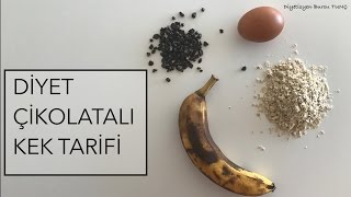 Diyet Çikolatalı Kek Tarifi