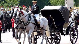 Trooping the Colour. The Colonel's Review