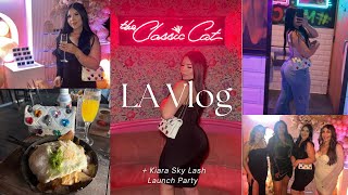 LA VLOG + KIARA SKY LASH LAUNCH PARTY