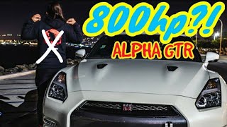 I'm Gettin' 800hp?! GT-R Alpha FBO E85