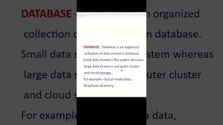 What is Database in SQL