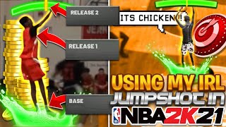 NBA 2K21 PUT MY IN REAL LIFE JUMPSHOT INTO 2K21 & IT BECAME ONE OF THE BEST JUMPSHOT ON NBA 2K21!