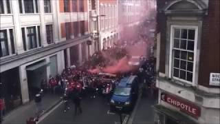 Kölner Fanmarsch durch London (Arsenal London vs. 1.FC Köln | Europa League)