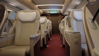 Riding Japanese First Class Bullet Train (Gran Class)