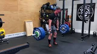 1/26/18 Deadlift 340x4 @8.5 ws 4/5