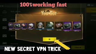 PUBG MOBILE new trick ! How to connect Taiwan VPN ! 5 create coupon