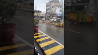 heavy rain in hyderabad hafizpet  at@10am