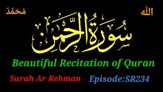 Surah Rehman | Recitation | Complete  |Rehman no55 Eapisode:sr234 | سورۃ الرحمن | تلاوت قران | 🔥