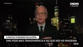 Até a Globo esquerdalha já admitiu que a China é culpada pelo Coronavirus