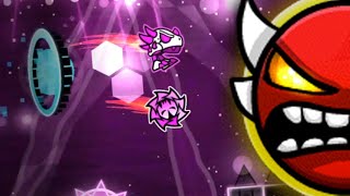 😈 DUAL HAPPY INSANE DEMON! (KnockingBird by FlyingChicken) - Geometry Dash