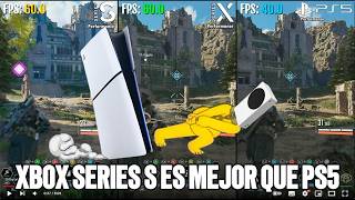 La Xbox Series S es MUCHO MEJOR que la PlayStation 5