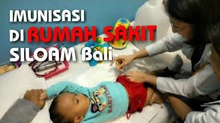 Di suntik imunisasi nangisnya cuma sebentar