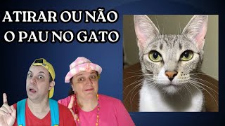 ATIRAR OU NÃO O PAU NO GATO?