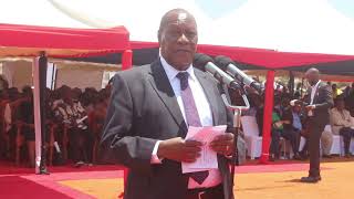 Governor Dr Julius Makau Malombe EGH full speech during the mass burial at Kyoani.