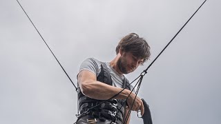 Gleistein’s ropes in action at the Stunt Rigging Workshop held by Haeger