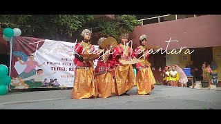 Tari Kreasi Nusantara Tari Mappadendang Bugis Makassar SDN 18 Pisangan Timur Jakarta Timur