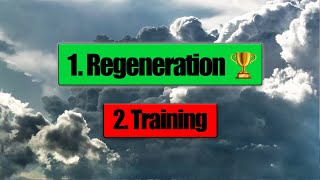 Deshalb ist REGENERATION wichtiger als TRAINING