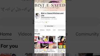 I tried Bint-e-saeed kitchen and life hairfall remedy #shorts