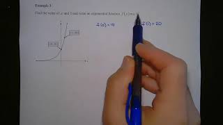 Writing Exponential Functions