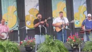 Black Powder Express sings, "White Freightliner"  at FOTB 2010