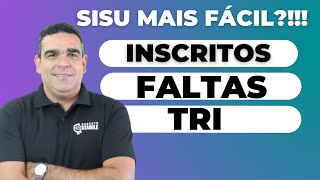 SISU 2022 SERÁ  MAIS FÁCIL ?!!!!!!  FALTAS E NÚMERO BAIXO DE INSCRIÇÕES PODEM FAVORECER ALGUNS!!!!!