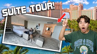 ATLANTIS SUITE TOUR!!! Summer Vacation in the Bahamas DAY #1