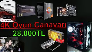 Öpülmeden 28 Bin tl Ryzen 7 5700x 6900XT Pc Toplama