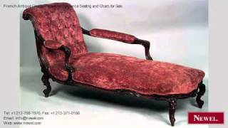 French Antique Chaise/recamier Regence Seating and Chairs