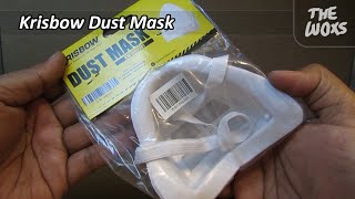 Masker Pelindung Debu Krisbow Dust Mask - Bahasa Indonesia