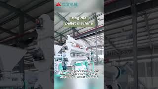 3-6 Tons Per Hour Ring Die Feed Pellet Machine #livestock #poultry #feed #machine #unit #factory