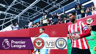 Brentford v Man City - Premier League 2021/22 | PES 2021 Realism Mod Prediction