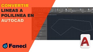 COMO CONVERTIR LINEA A POLILINEA EN AUTOCAD (2024)✅