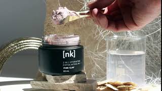 2 IN 1 HYDRATING EXFOLIATING MASK PINK CLAY | NAKED KLAY SKINCARE