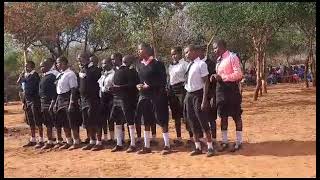 Mikongoo secondary school entertainment guest during the fund drive