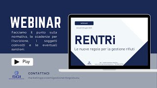 Rentri: le nuove regole per la gestione dei rifiuti