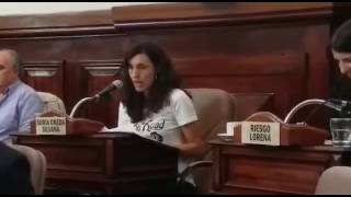 Intervención de la Concejal Silvana Soria