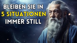 Immer Still Sein In Fünf Situationen - Buddhismus 🤐