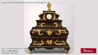 French Antique Chest Regence Cabinets and Case-pieces for