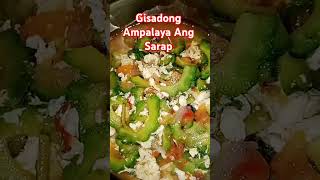 GISADONG AMPALAYA #ang sarap #chef@ady4502