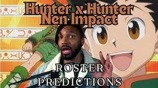 Hunter x Hunter Nen impact roster prediction op1