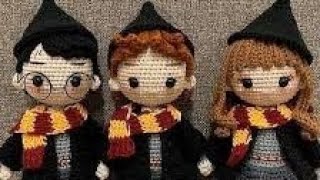 harry potter em croche amigurumi