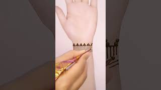 Bracelet mehndi design simple| Front hand bracelet mehndi design| Bracelet mehndi ka design|