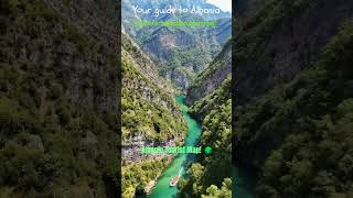 Discover the Magic of Shala River 🌿  Albania #Shorts