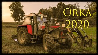 ☆Orka łąki 2020☆Ogień na tłoki☆Zetor 16145 w akcji☆