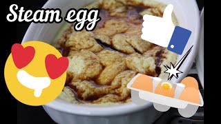 Steam Egg 蒸蛋 | Recipe | Easy to Cook | Simple Recipe | ASMR