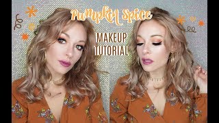 Drugstore Pumpkin Spice Makeup | NYX Birthday Palette + FLORMAR