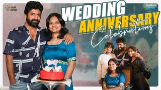 WEDDING ANNIVERSARY Celebrations ||  Sekhar Master || Sahithi || Vinni || Sekhar Studio